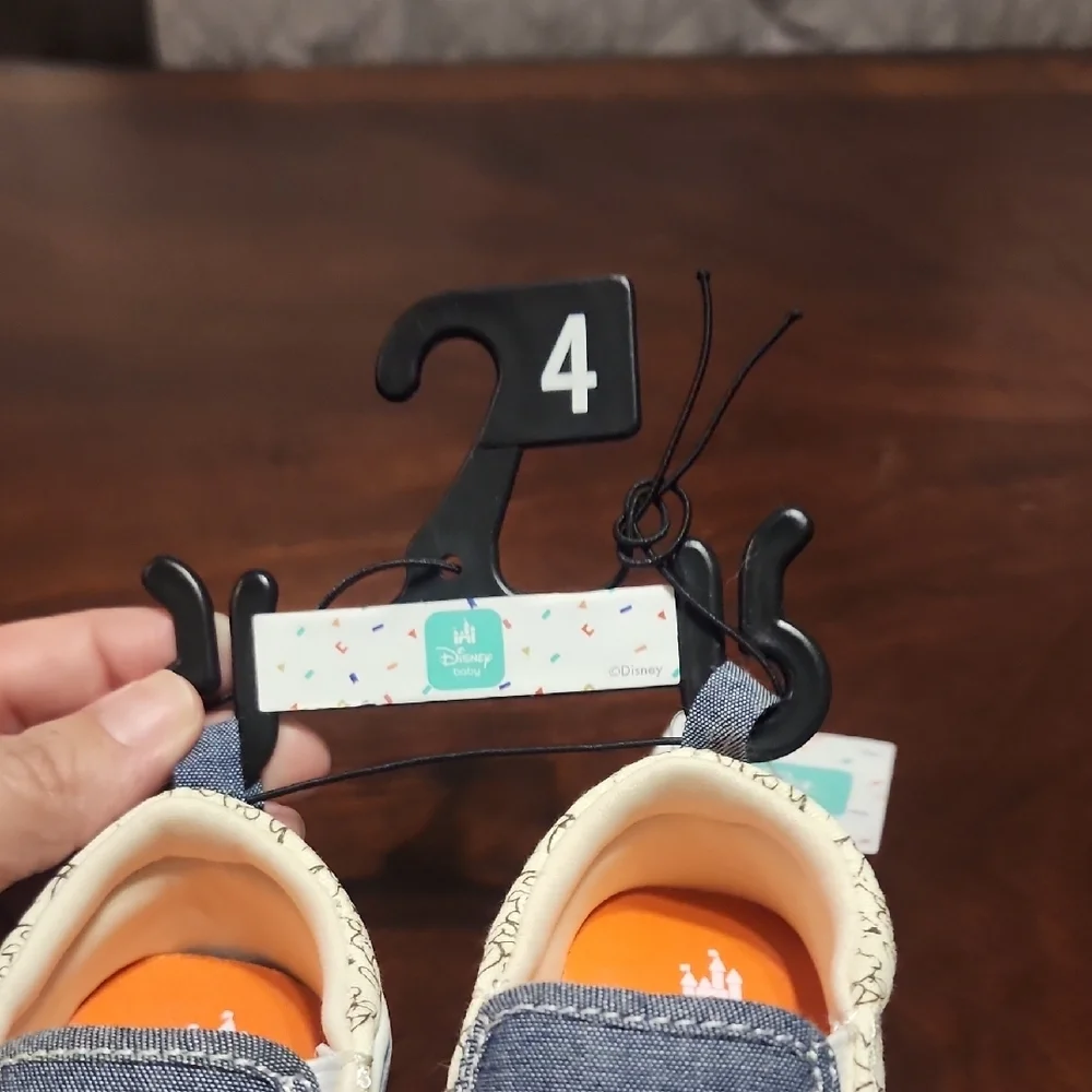Disney Baby Denim Slip-On Sneakers